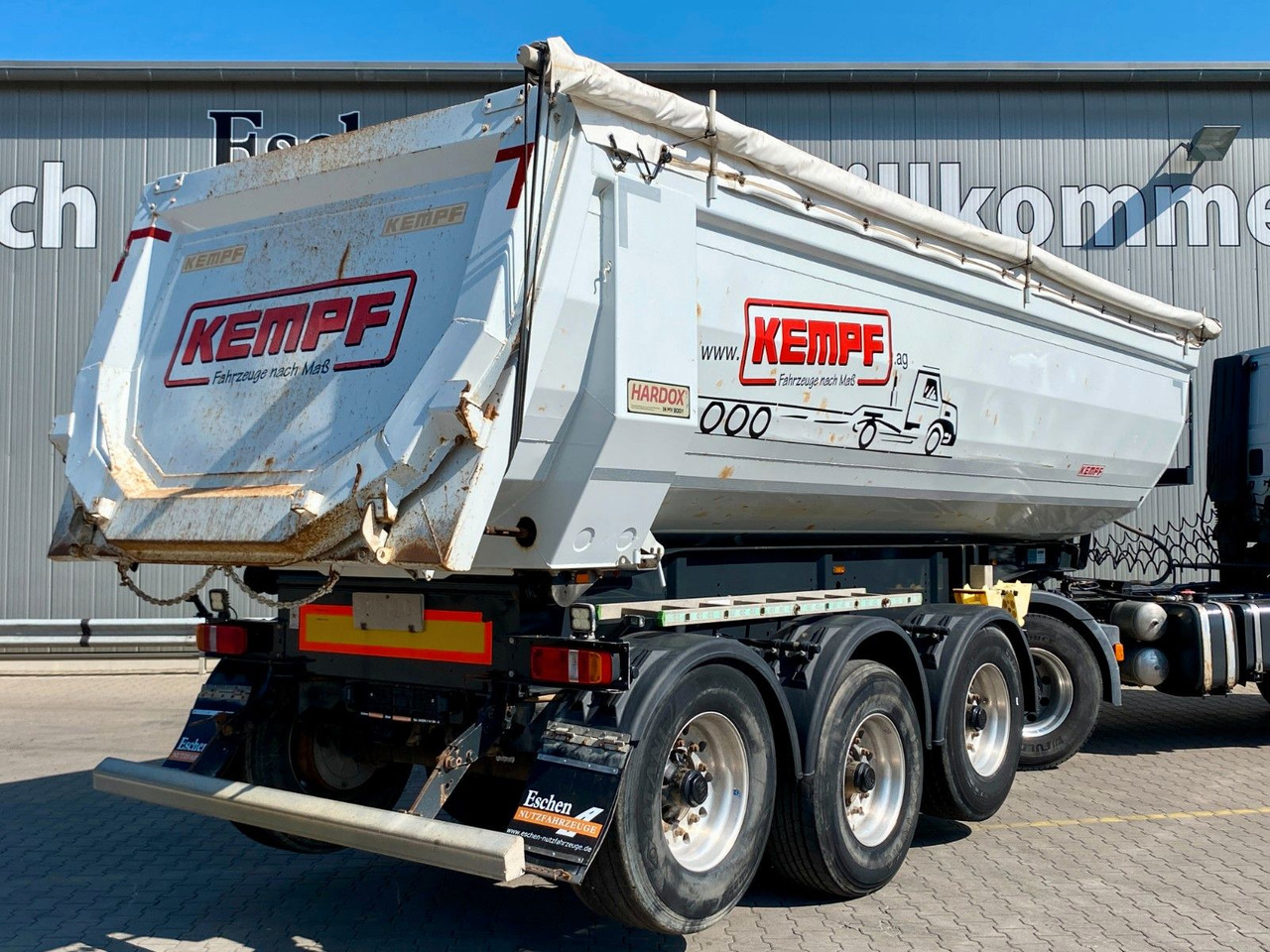 Kempf SKM 35/3 | Stahl 27m³*1+3.Achse liftbar*BPW*EBS - Volquete semirremolque: foto 4 Kempf SKM 35/3 | Stahl 27m³*1+3.Achse liftbar*BPW*EBS - Volquete semirremolque: foto 4