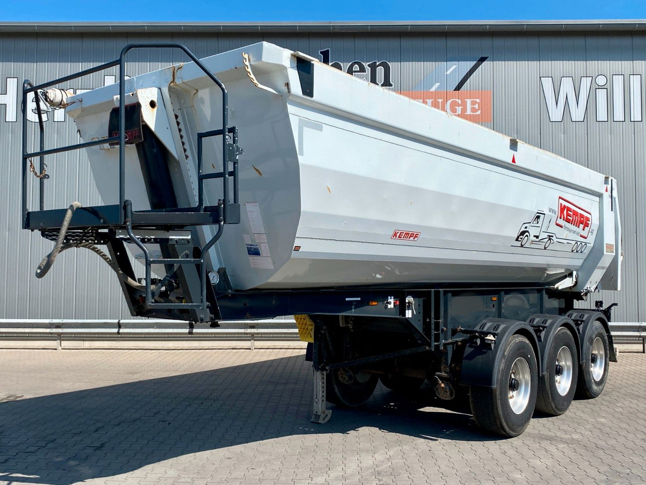 Kempf SKM 35/3 | Stahl 27m³*1+3.Achse liftbar*BPW*EBS - Volquete semirremolque: foto 1 Kempf SKM 35/3 | Stahl 27m³*1+3.Achse liftbar*BPW*EBS - Volquete semirremolque: foto 1