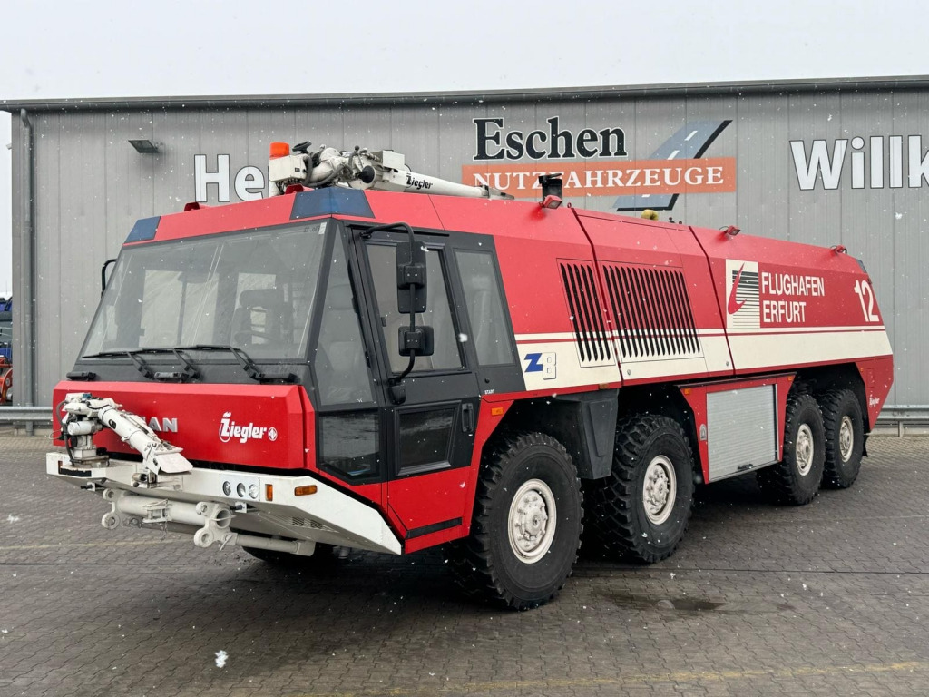 MAN 38.000 VFAEG 8x8 Flugfeldlöschfahrzeug - Camión de bomberos, Equipo de apoyo en tierra: foto 1 MAN 38.000 VFAEG 8x8 Flugfeldlöschfahrzeug - Camión de bomberos, Equipo de apoyo en tierra: foto 1