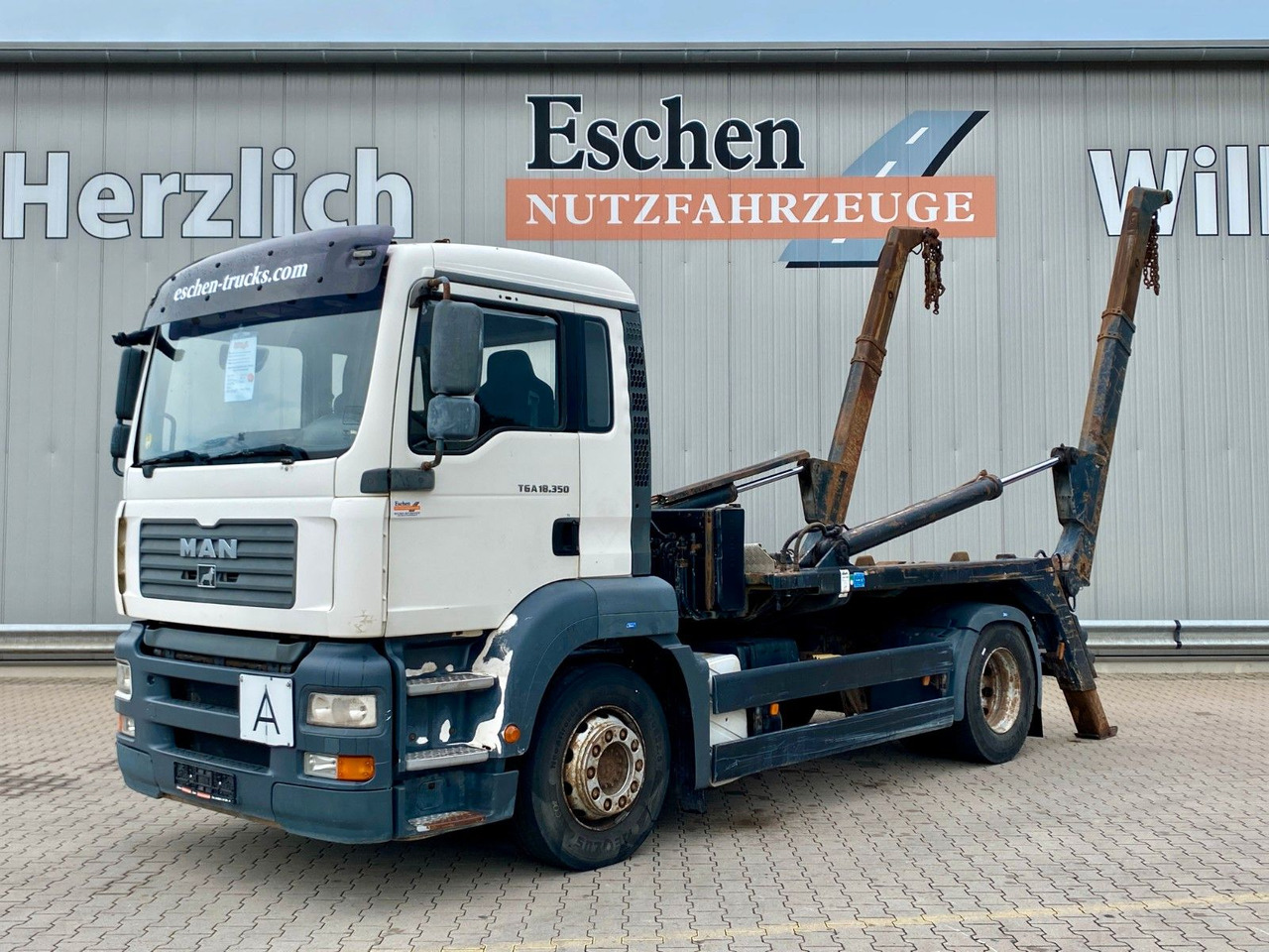 Volquete camión MAN TGA 18.350 | MEILLER AK12*Klima*AHK*Tempomat*ASR: foto 1