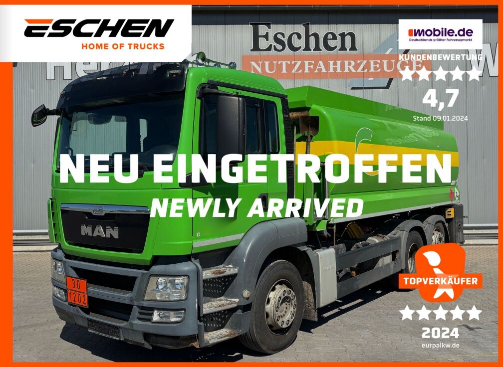 MAN TGS 26.400 / Lindner & Fischer Aufbau A3 - Cisterna camión: foto 1 MAN TGS 26.400 / Lindner & Fischer Aufbau A3 - Cisterna camión: foto 1