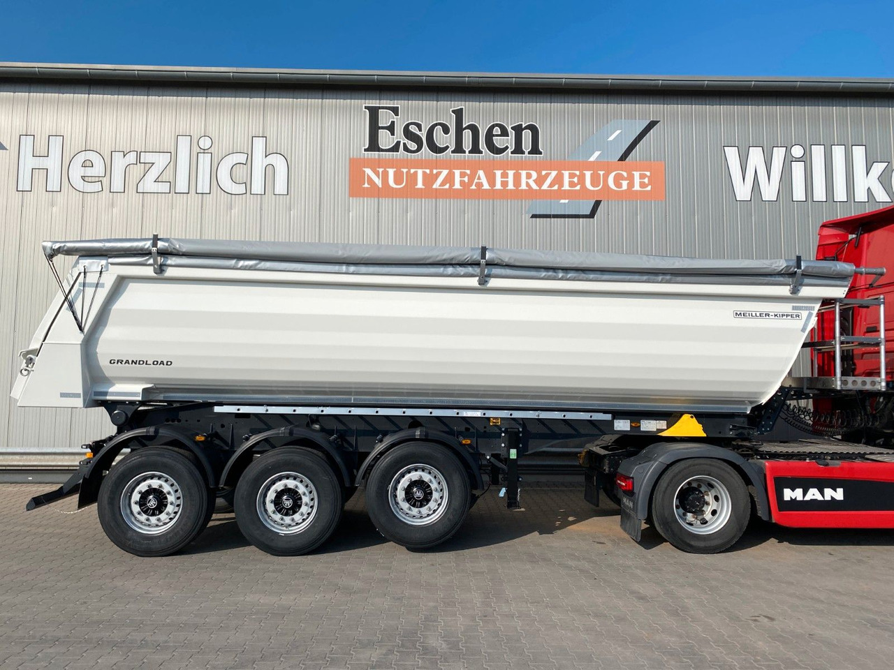 Meiller MHPS 44.3-N NEW | Grandload*WEIß RAL 9010*Sofort Meiller MHPS 44.3 NEW | Grandload*WEIß RAL9010*Plane*BPW - Volquete semirremolque: foto 5 Meiller MHPS 44.3-N NEW | Grandload*WEIß RAL 9010*Sofort Meiller MHPS 44.3 NEW | Grandload*WEIß RAL9010*Plane*BPW - Volquete semirremolque: foto 5