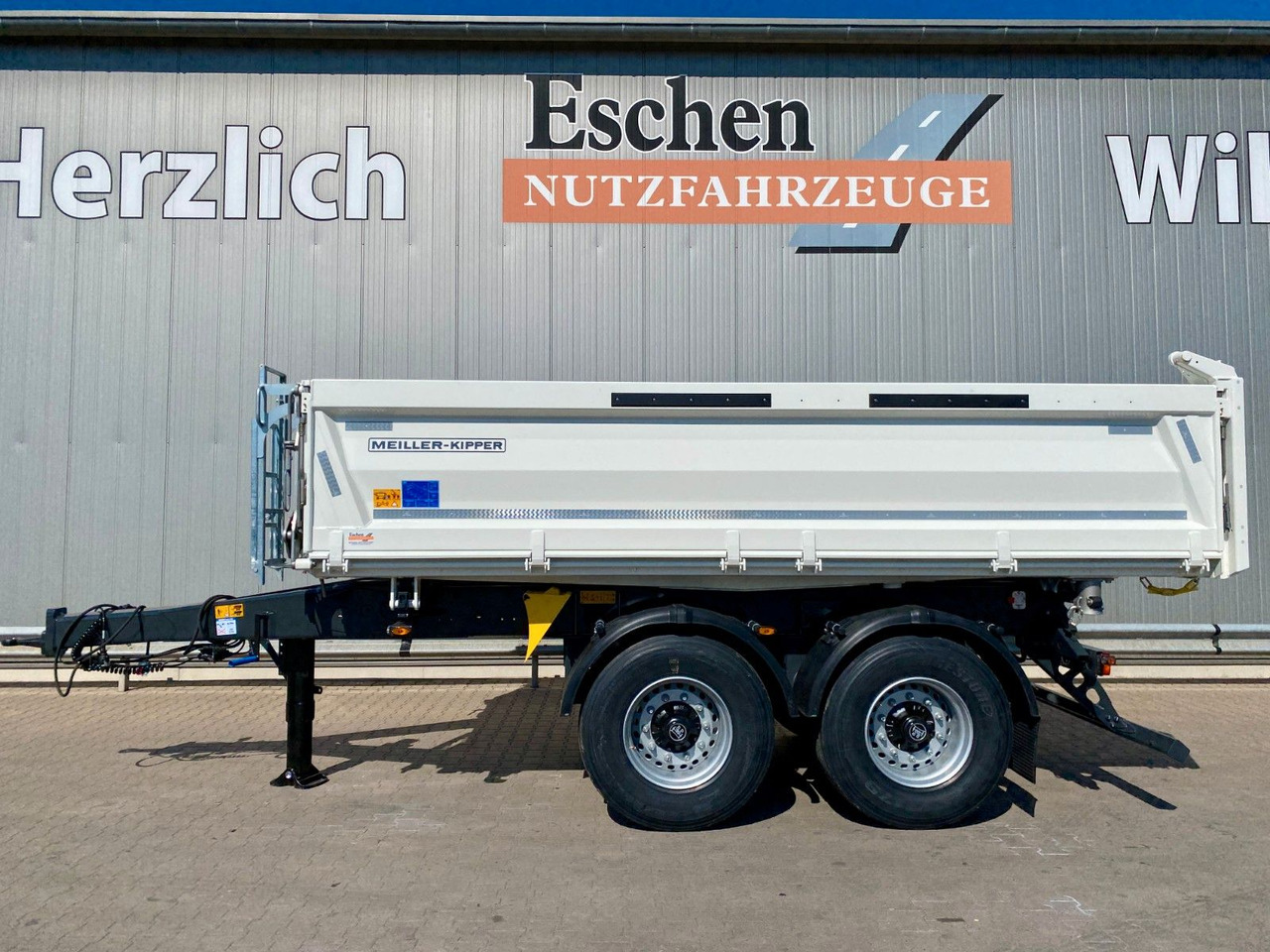 Meiller MZDA 18.22 *NEW*|abklappbare Seitenwand*Garantie - Volquete remolque: foto 2 Meiller MZDA 18.22 *NEW*|abklappbare Seitenwand*Garantie - Volquete remolque: foto 2
