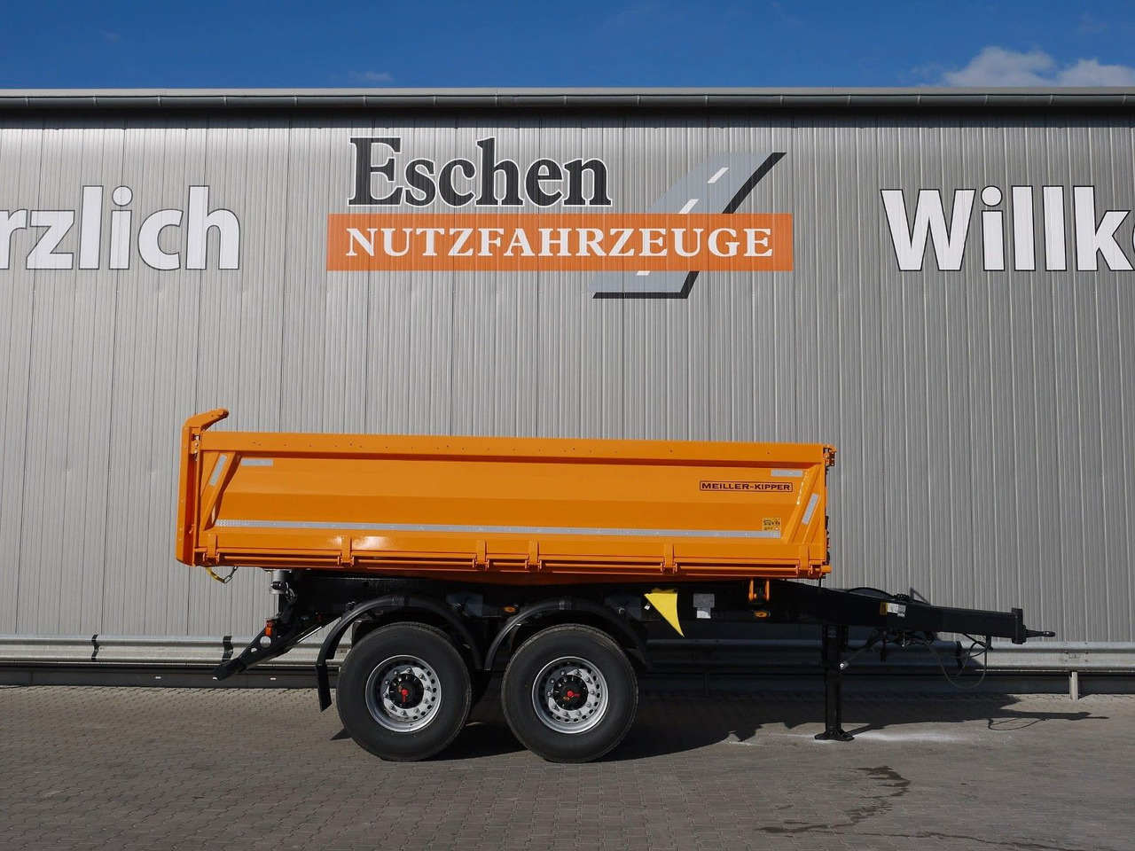 Meiller MZDA 18.22 |*NEW* abklappbare Seitenwand*Trommel - Volquete remolque: foto 5 Meiller MZDA 18.22 |*NEW* abklappbare Seitenwand*Trommel - Volquete remolque: foto 5