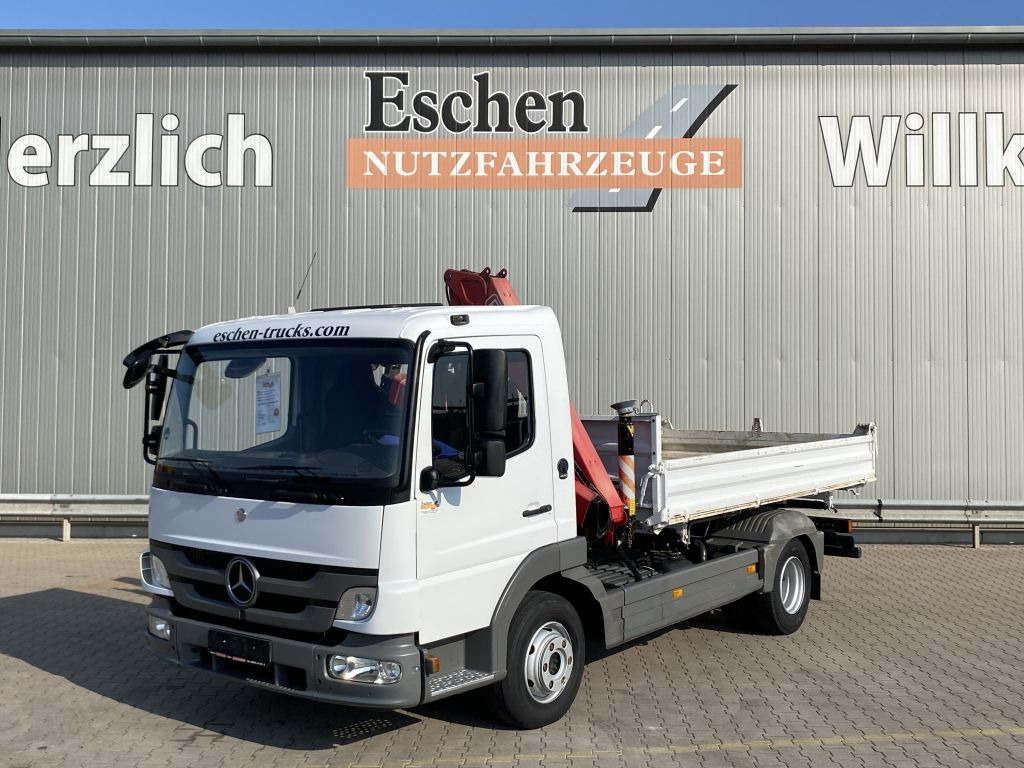 Mercedes-Benz 818 Atego | Fassi F65*MEILLER*PKW-AHK*1.Hand - Volquete furgoneta: foto 2 Mercedes-Benz 818 Atego | Fassi F65*MEILLER*PKW-AHK*1.Hand - Volquete furgoneta: foto 2