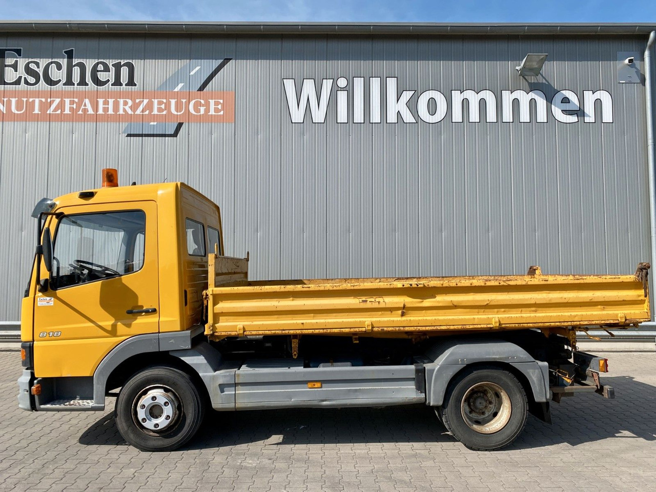 Mercedes-Benz 818 Atego | MEILLER*6-Gang manuell*AHK*Klima*ABS - Volquete camión: foto 3 Mercedes-Benz 818 Atego | MEILLER*6-Gang manuell*AHK*Klima*ABS - Volquete camión: foto 3