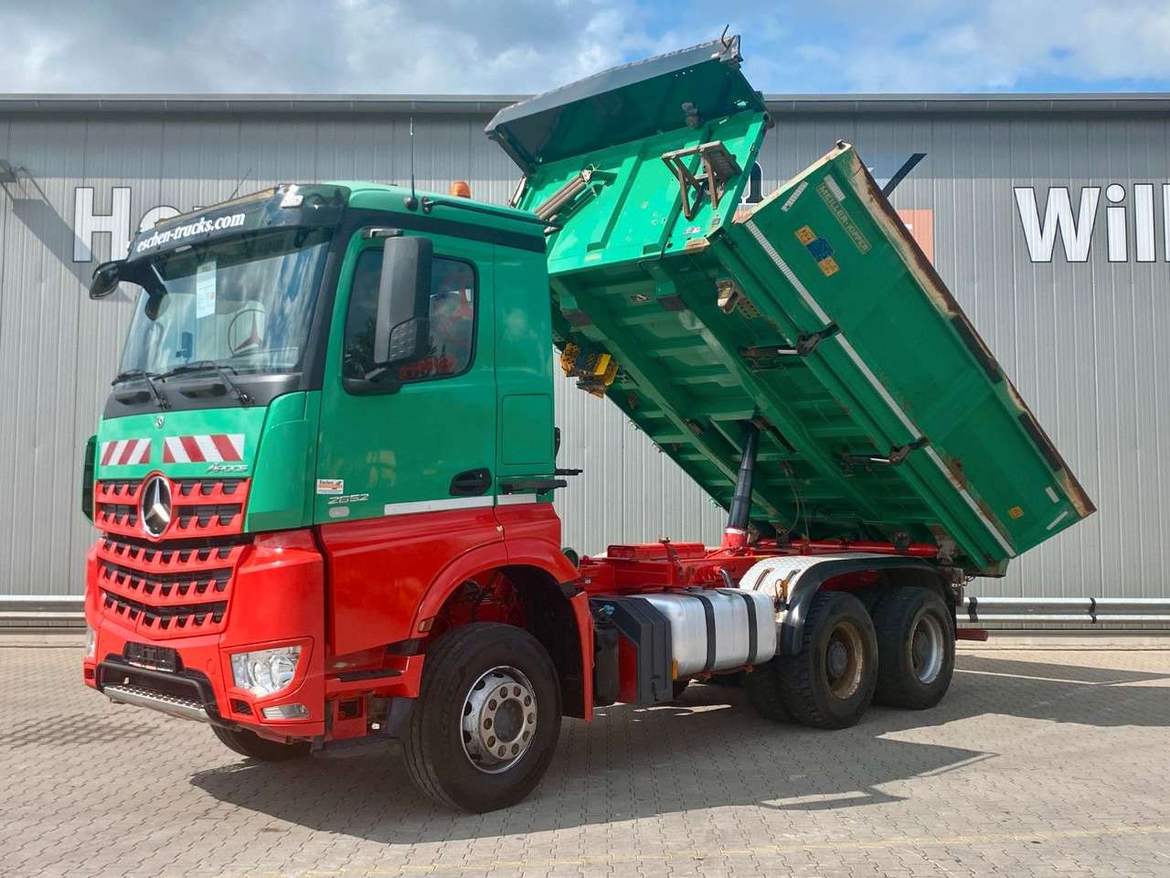 Mercedes-Benz Arocs 2652 6x4B MEILLER Bordmatik*Blatt*Retarder - Volquete camión: foto 1 Mercedes-Benz Arocs 2652 6x4B MEILLER Bordmatik*Blatt*Retarder - Volquete camión: foto 1