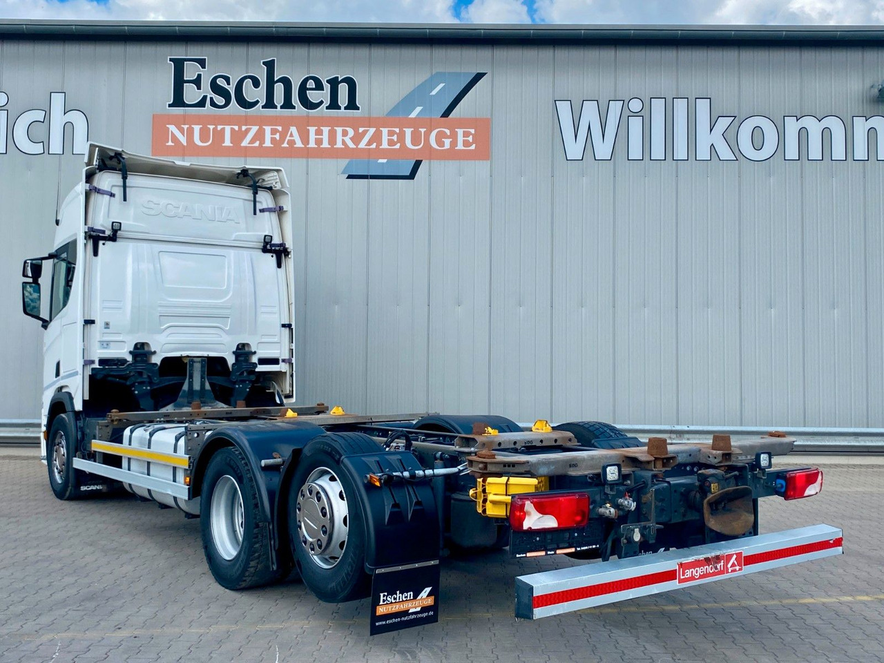 Scania R 450 B 6x2*4 BDF | Retarder*AHK*Lift*SDG Rahmen - Portacontenedore/ Intercambiable camión: foto 3 Scania R 450 B 6x2*4 BDF | Retarder*AHK*Lift*SDG Rahmen - Portacontenedore/ Intercambiable camión: foto 3