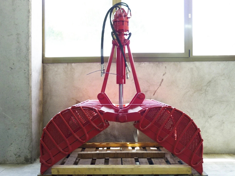 Bivalva agrícola 500 kg. con rotator - Cuchara de mordazas: foto 1 Bivalva agrícola 500 kg. con rotator - Cuchara de mordazas: foto 1