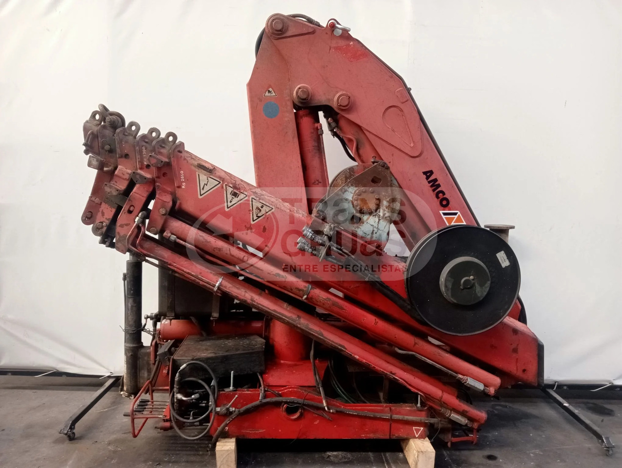 Grúa hidráulica Amco Veba 814 4S - Grúa para camión: foto 4 Grúa hidráulica Amco Veba 814 4S - Grúa para camión: foto 4