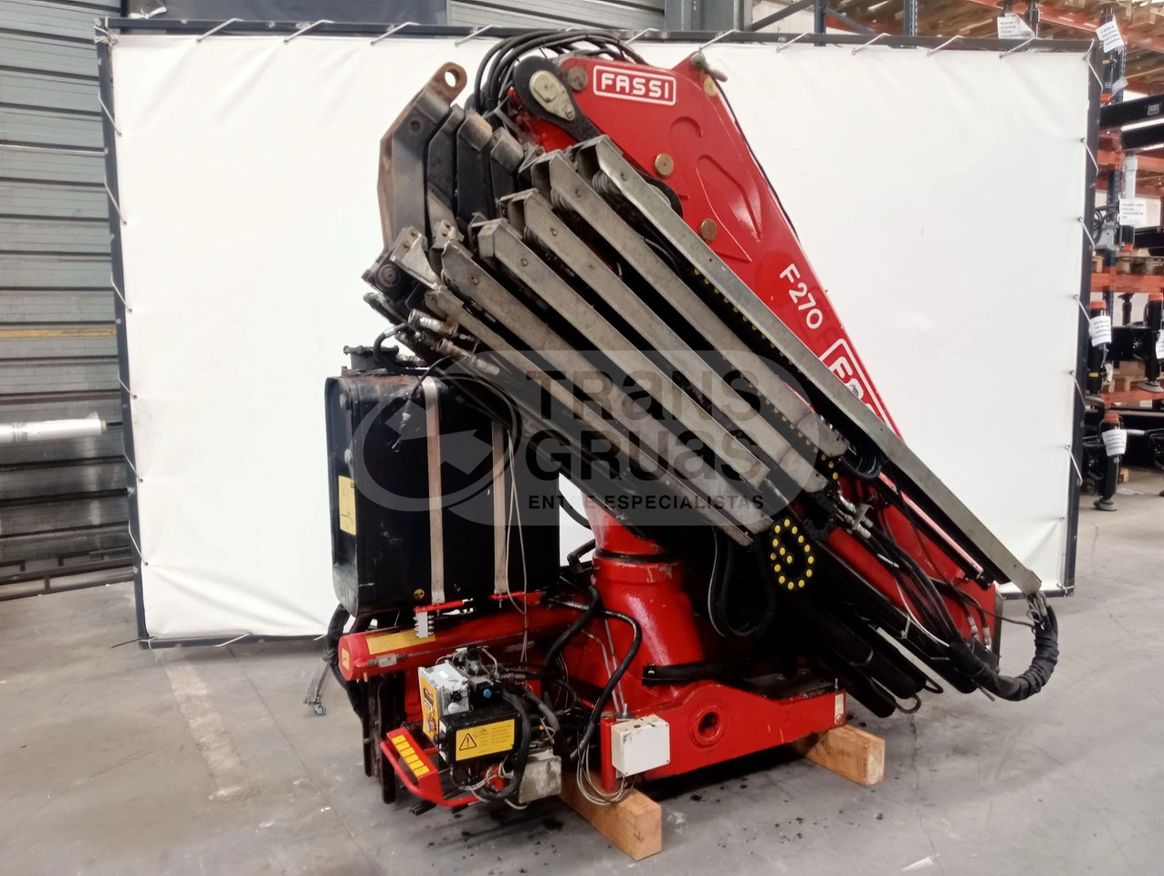 Grúa hidráulica Fassi F270A.26 - Grúa para camión: foto 5 Grúa hidráulica Fassi F270A.26 - Grúa para camión: foto 5