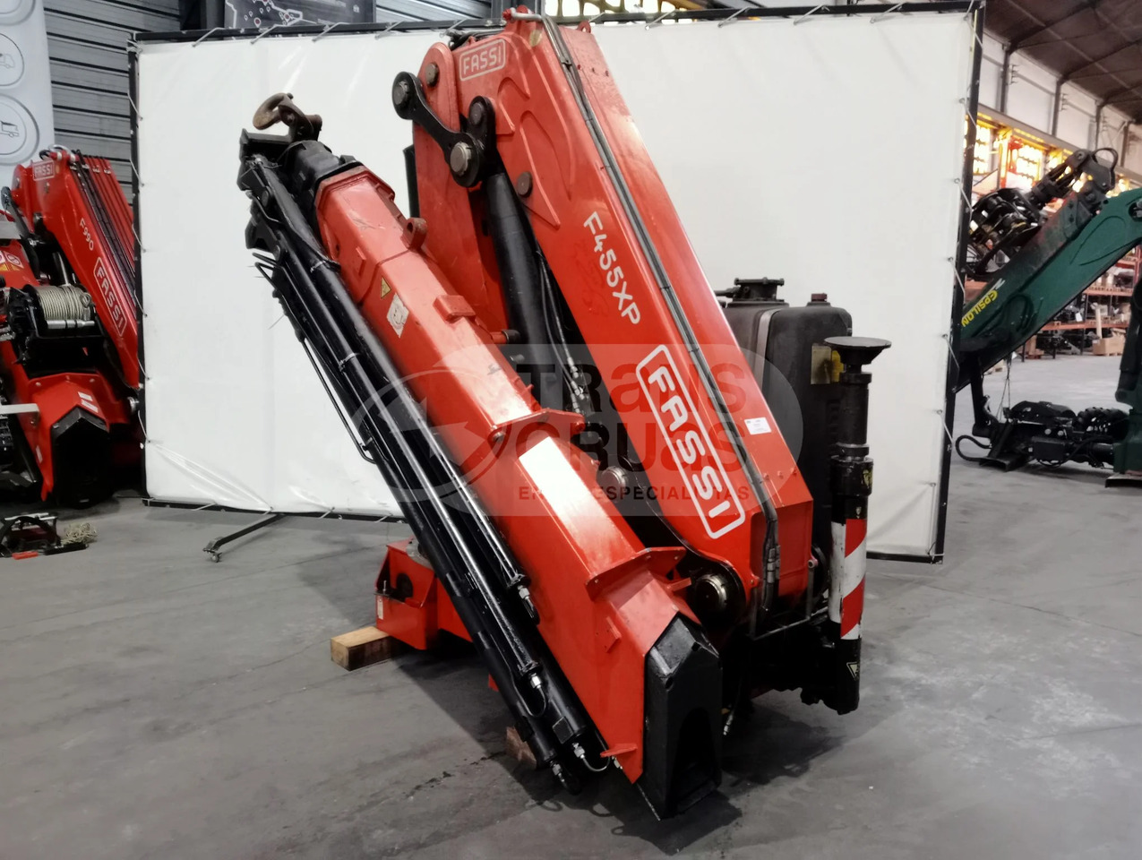Grúa hidráulica Fassi F455AXP.28 - Grúa para camión: foto 3 Grúa hidráulica Fassi F455AXP.28 - Grúa para camión: foto 3