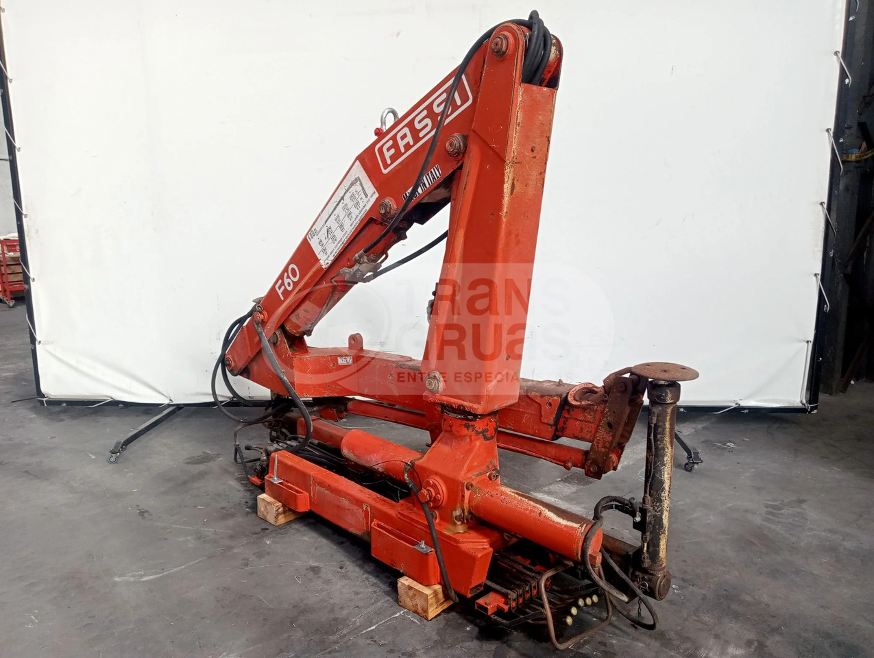 Grúa hidráulica Fassi F60.21 - Grúa para camión: foto 3 Grúa hidráulica Fassi F60.21 - Grúa para camión: foto 3