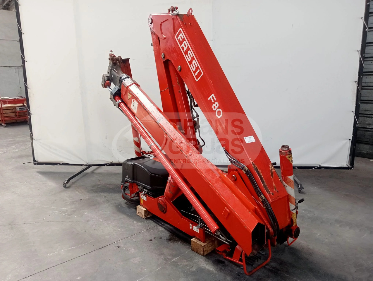 Grúa hidráulica Fassi F80A.22 - Grúa para camión: foto 3 Grúa hidráulica Fassi F80A.22 - Grúa para camión: foto 3