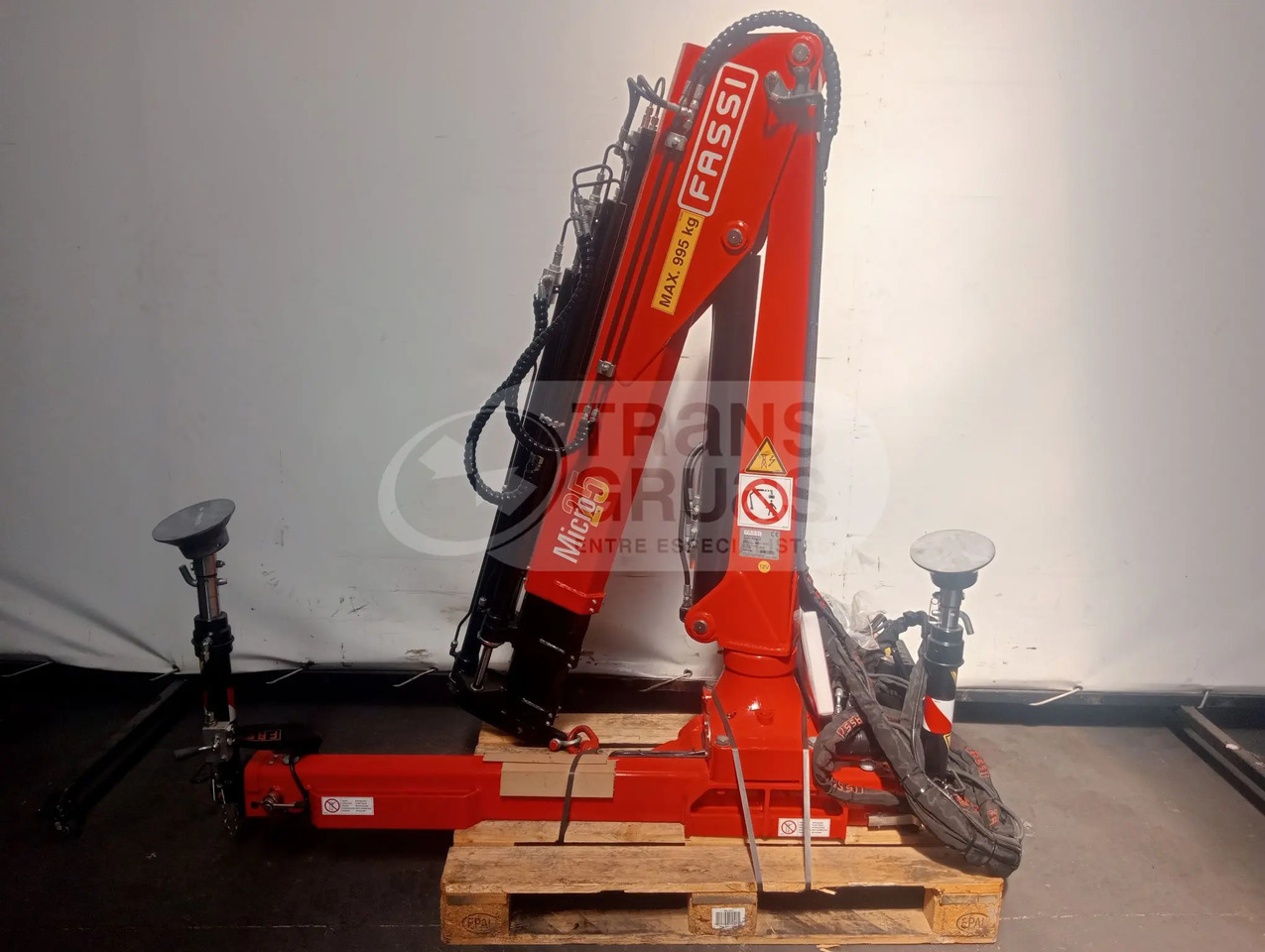 Grúa hidráulica Fassi micro M25A.13 Seminueva - Grúa para camión: foto 2 Grúa hidráulica Fassi micro M25A.13 Seminueva - Grúa para camión: foto 2