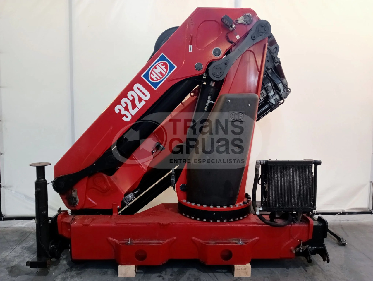 Grúa hidráulica HMF 3220 K - Grúa para camión: foto 4 Grúa hidráulica HMF 3220 K - Grúa para camión: foto 4