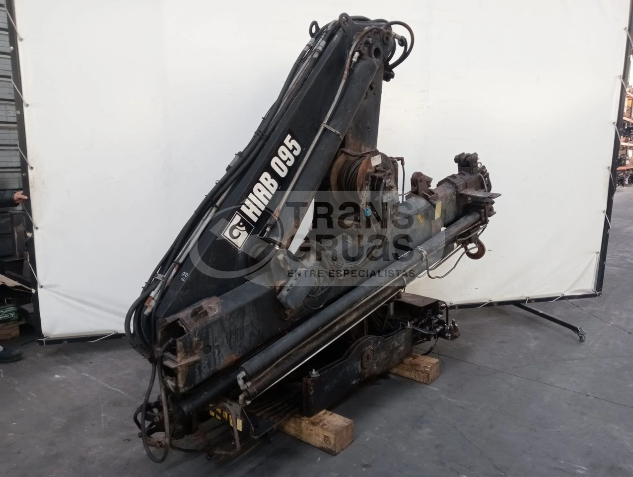 Grúa hidráulica Hiab 095-3 - Grúa para camión: foto 3 Grúa hidráulica Hiab 095-3 - Grúa para camión: foto 3