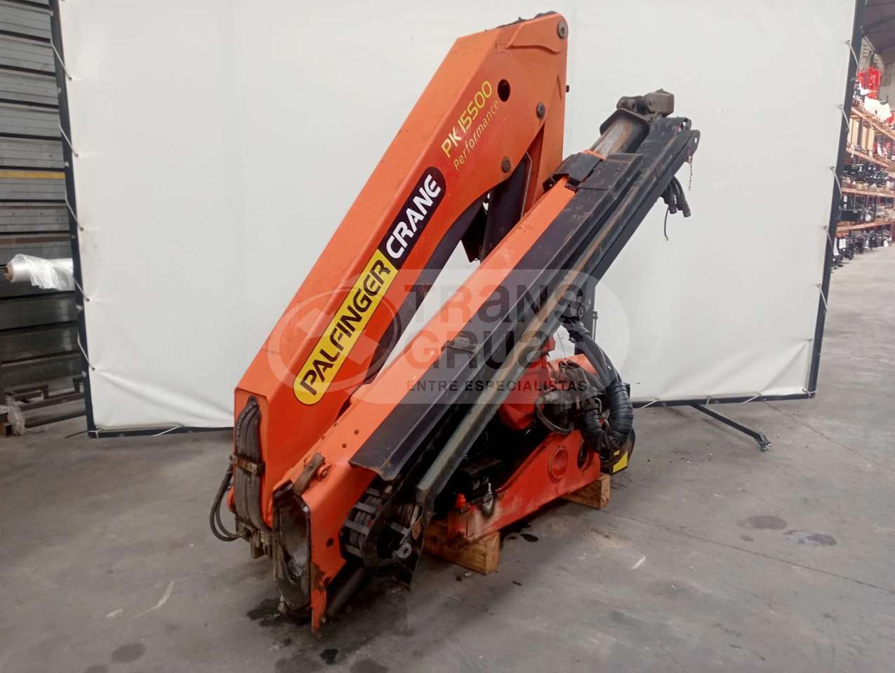 Grúa hidráulica Palfinger PK 15500 - Grúa para camión: foto 4 Grúa hidráulica Palfinger PK 15500 - Grúa para camión: foto 4