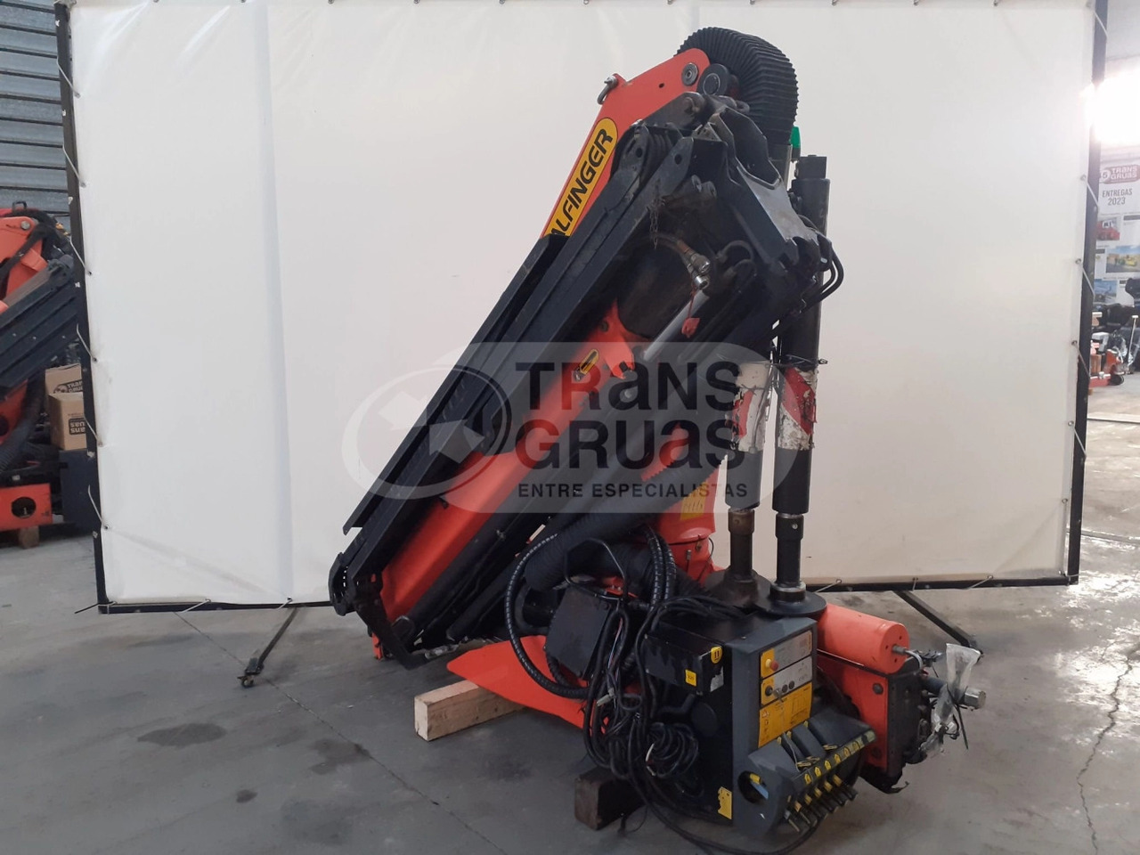 Grúa palfinger PK18002EH - Grúa para camión para Camión: foto 1 Grúa palfinger PK18002EH - Grúa para camión para Camión: foto 1