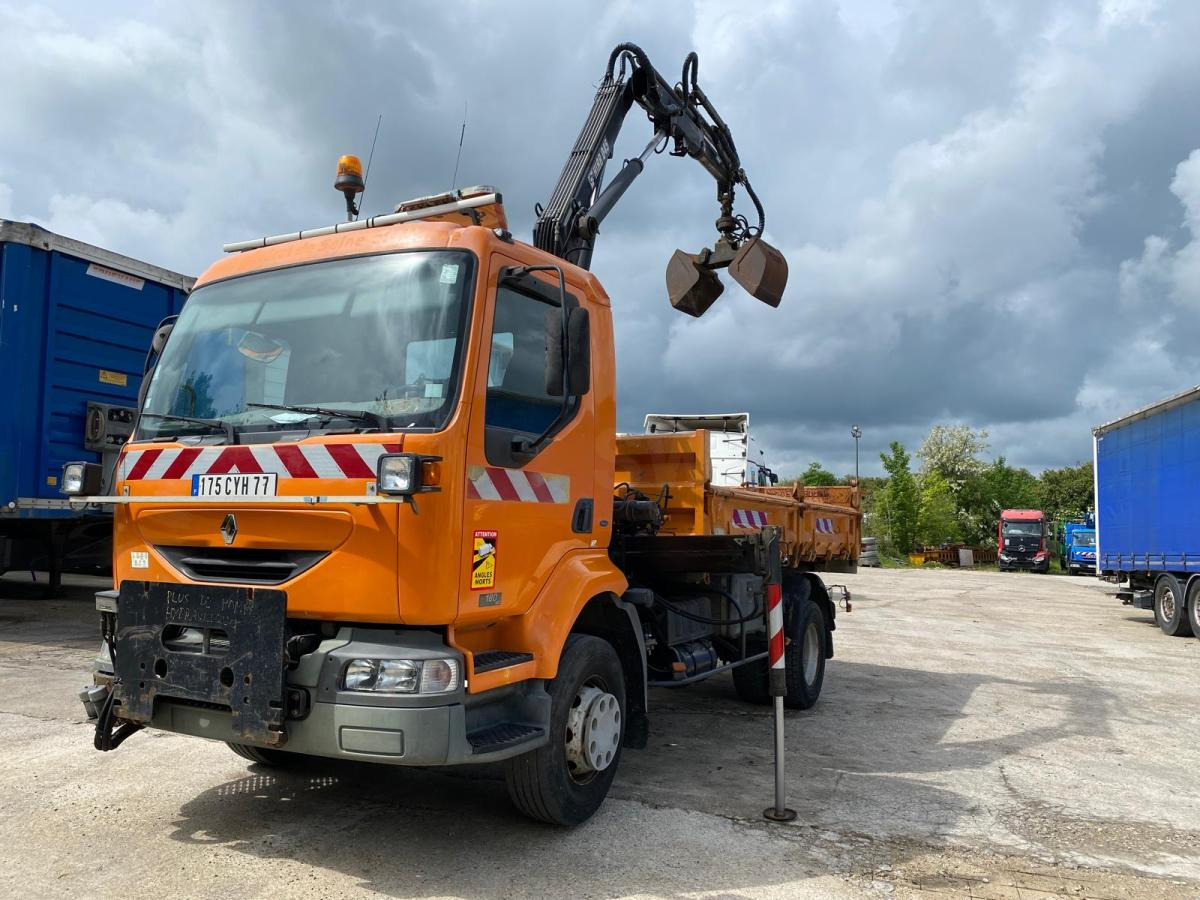 Renault Midlum 180 DCI - Volquete camión, Camión grúa: foto 5 Renault Midlum 180 DCI - Volquete camión, Camión grúa: foto 5