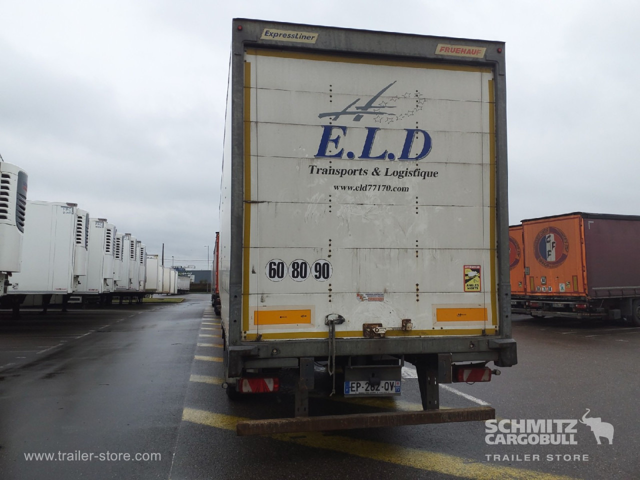Caja cerrada semirremolque FRUEHAUF Dryfreight Standard Roller shutter door: foto 6