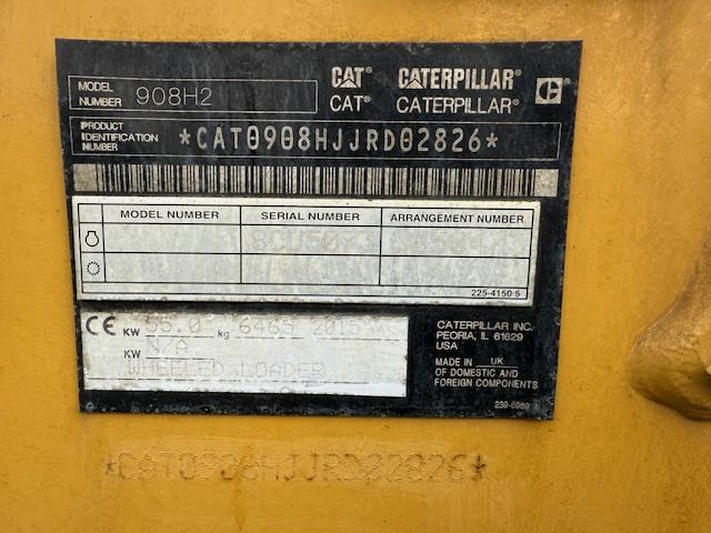 Cat 908 H2 - Cargadora de ruedas: foto 5 Cat 908 H2 - Cargadora de ruedas: foto 5