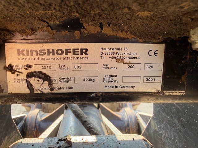 Kinshofer 602 - Ref 162 - Cuchara de mordazas: foto 5 Kinshofer 602 - Ref 162 - Cuchara de mordazas: foto 5