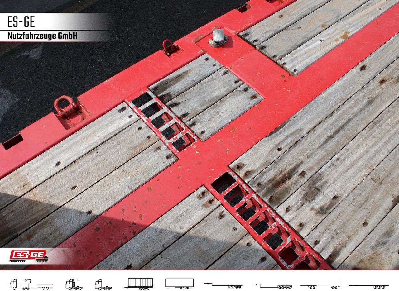 ES-GE 3-Achs Sattelanhänger - Rungen + CV - Semirremolque plataforma/ Caja abierta: foto 5 ES-GE 3-Achs Sattelanhänger - Rungen + CV - Semirremolque plataforma/ Caja abierta: foto 5