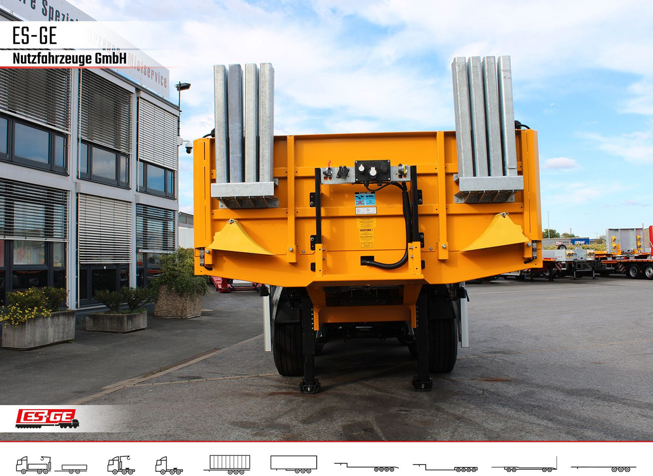 Semirremolque plataforma/ Caja abierta ES-GE 4-Achs-Ballastauflieger: foto 12