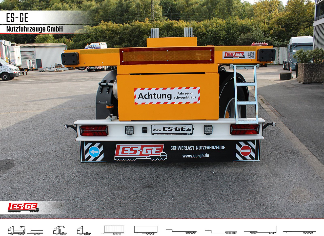 Semirremolque plataforma/ Caja abierta ES-GE 4-Achs-Ballastauflieger: foto 11
