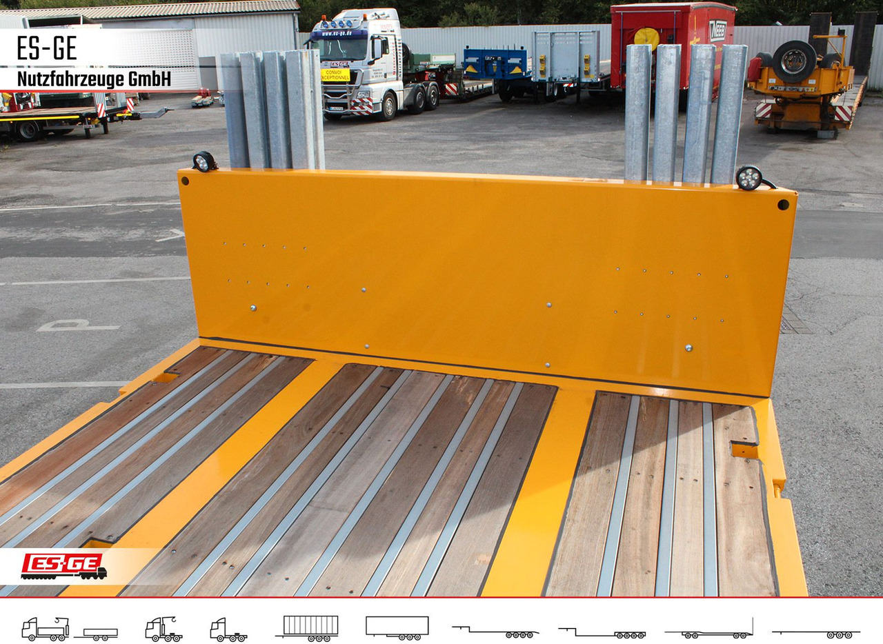 Semirremolque plataforma/ Caja abierta ES-GE 4-Achs-Ballastauflieger: foto 8