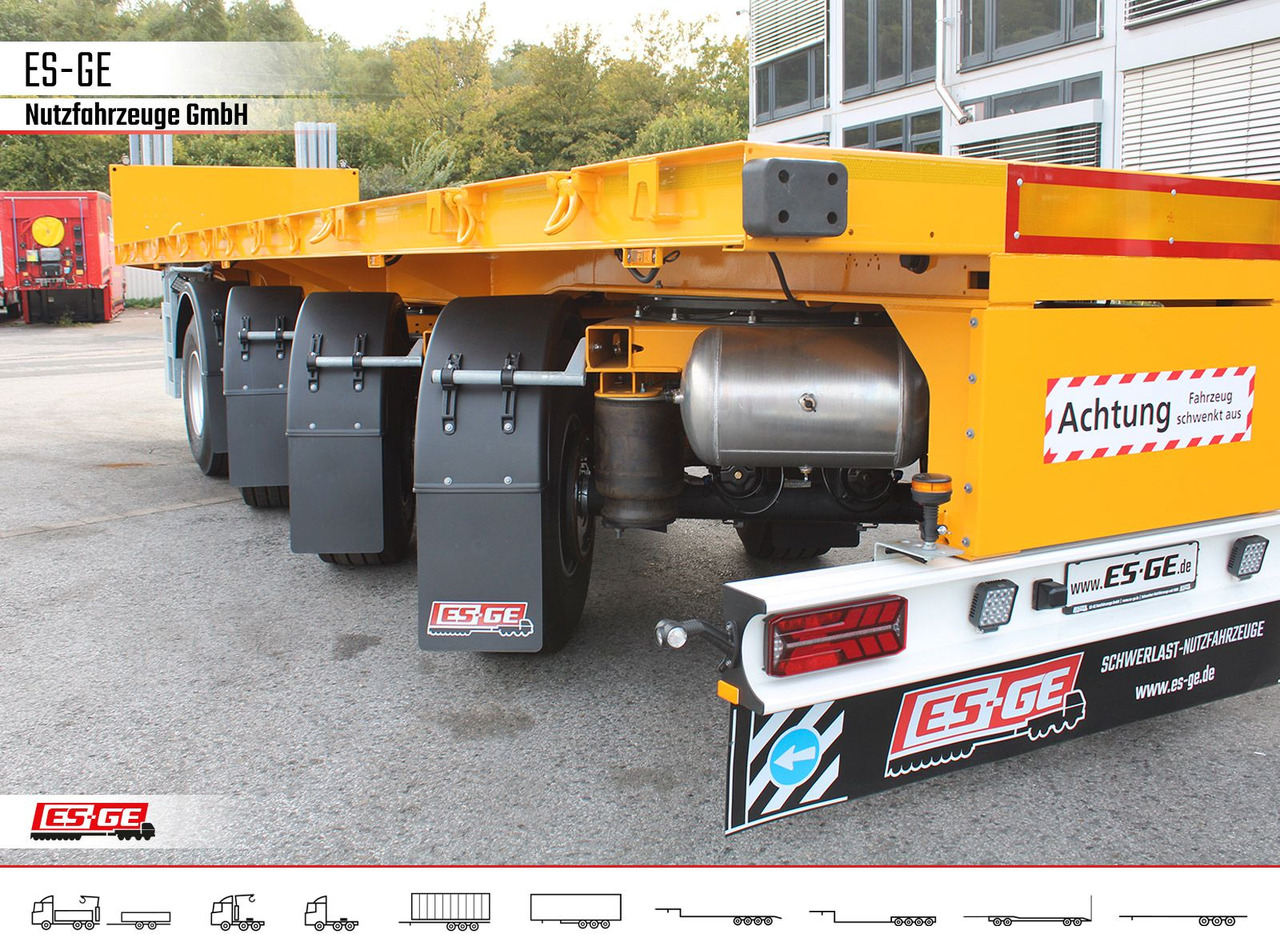 Semirremolque plataforma/ Caja abierta ES-GE 4-Achs-Ballastauflieger: foto 6