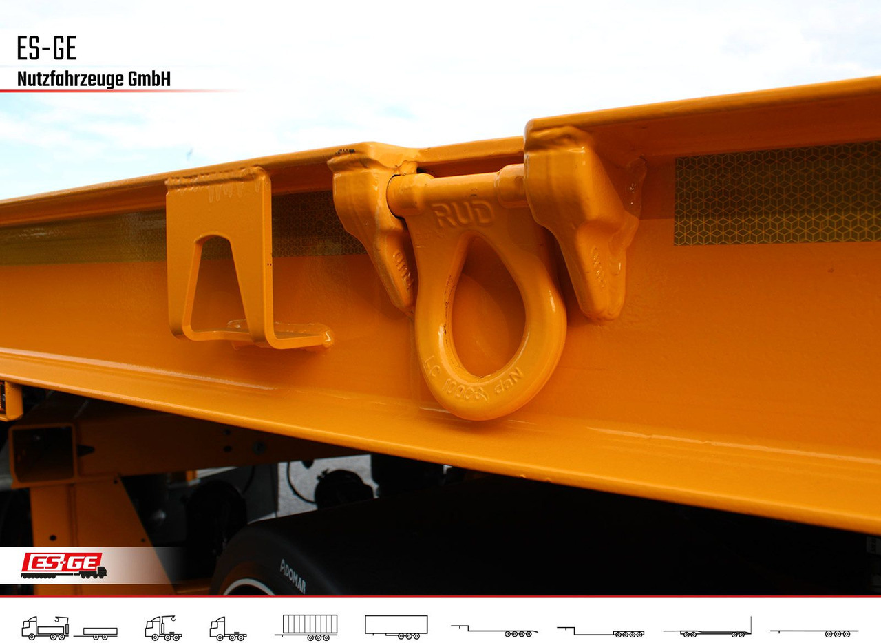 Semirremolque plataforma/ Caja abierta ES-GE 4-Achs-Ballastauflieger: foto 7