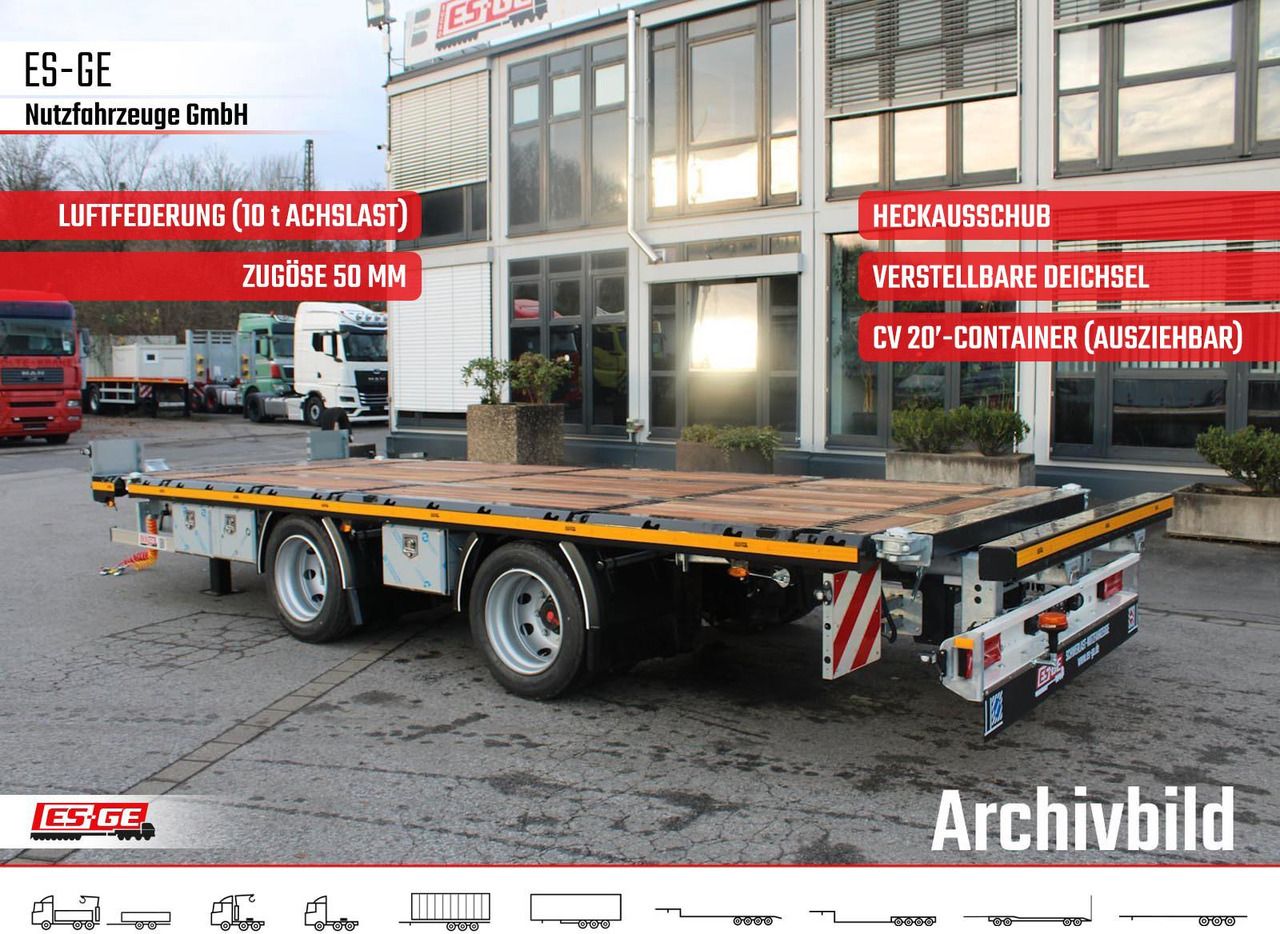 ES-GE Tandemanhänger - Rungen - CV - Remolque plataforma/ Caja abierta: foto 1 ES-GE Tandemanhänger - Rungen - CV - Remolque plataforma/ Caja abierta: foto 1