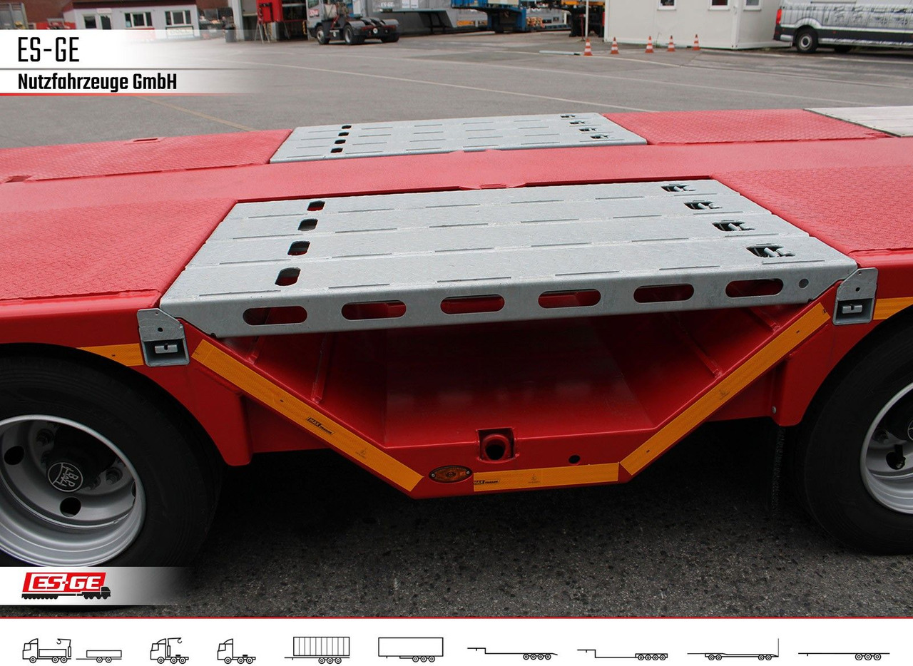 Góndola rebajadas semirremolque Faymonville MAX Trailer MAX100 Semi-Tieflader Radmulden: foto 6