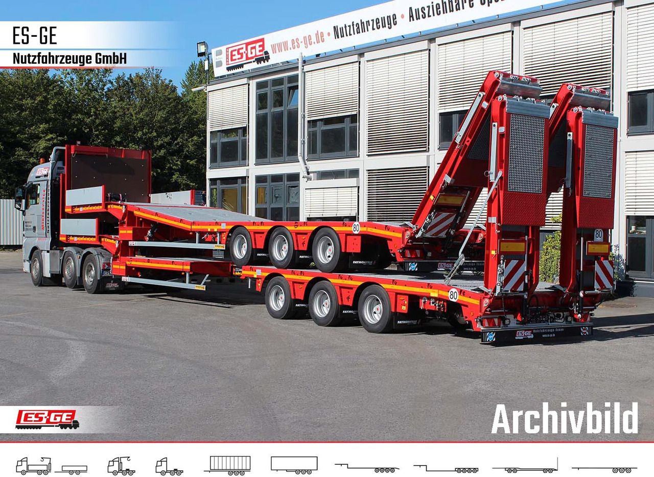 Góndola rebajadas semirremolque nuevo Faymonville Multimax Plus Satteltieflader Hebebett: foto 6 Góndola rebajadas semirremolque nuevo Faymonville Multimax Plus Satteltieflader Hebebett: foto 6