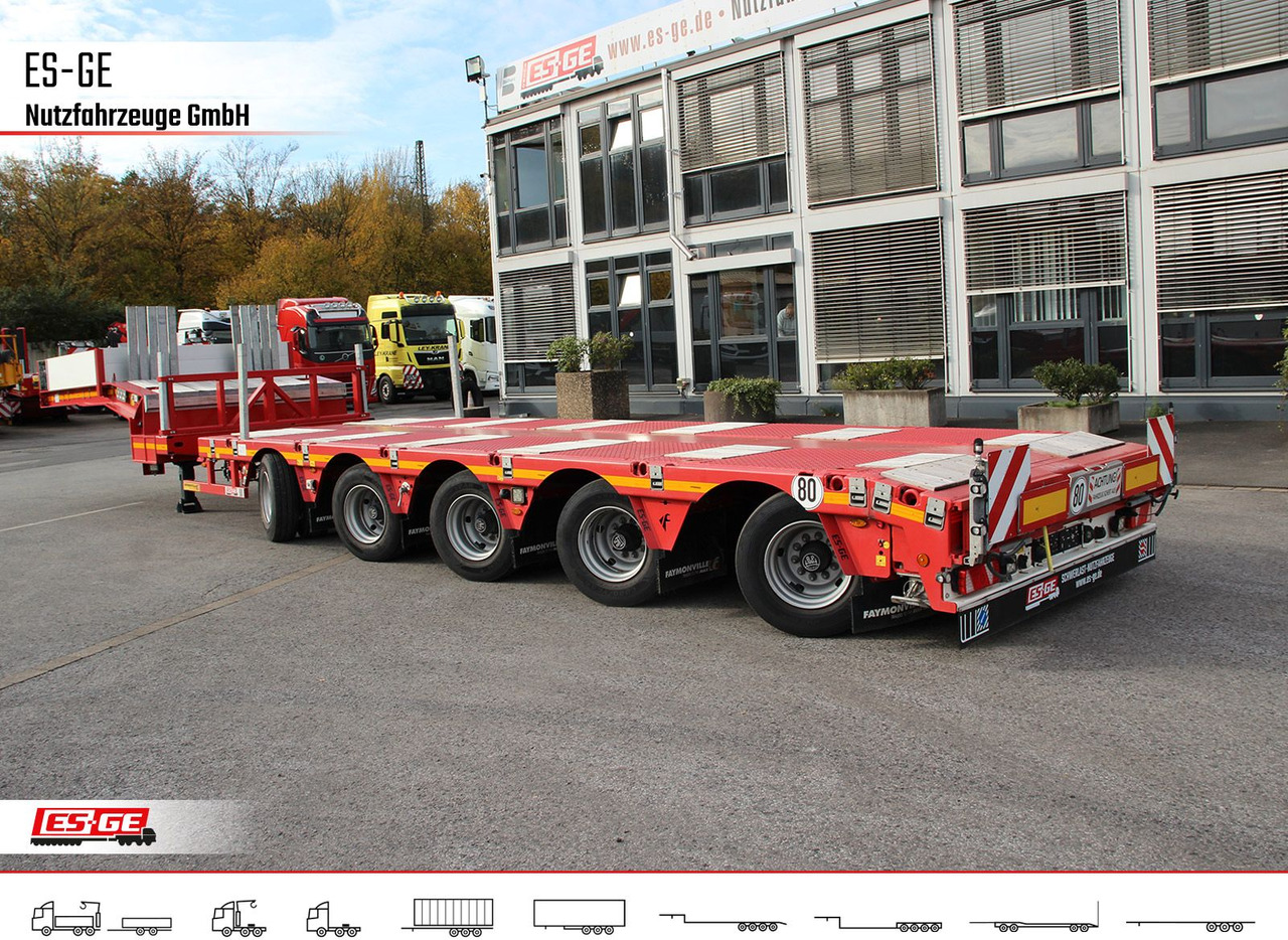 Faymonville Multimax Satteltieflader - hydr. gelenkt - Góndola rebajadas semirremolque: foto 1 Faymonville Multimax Satteltieflader - hydr. gelenkt - Góndola rebajadas semirremolque: foto 1