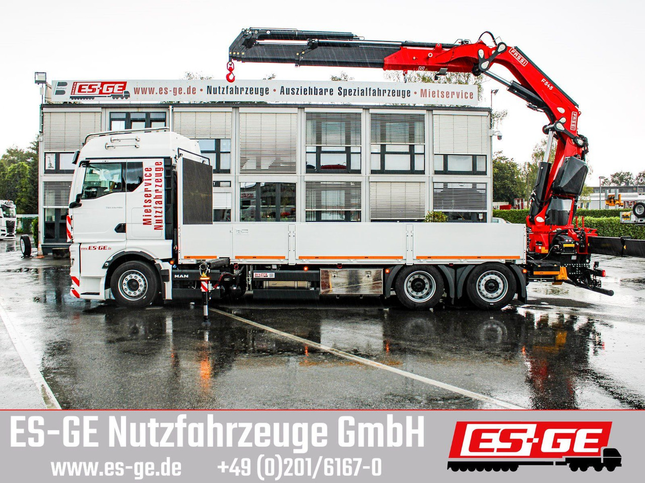 MAN TGX 26.480 6x2-4 LL CH mit Fassi F545RA.2.26 - Camión caja abierta, Camión grúa: foto 5 MAN TGX 26.480 6x2-4 LL CH mit Fassi F545RA.2.26 - Camión caja abierta, Camión grúa: foto 5