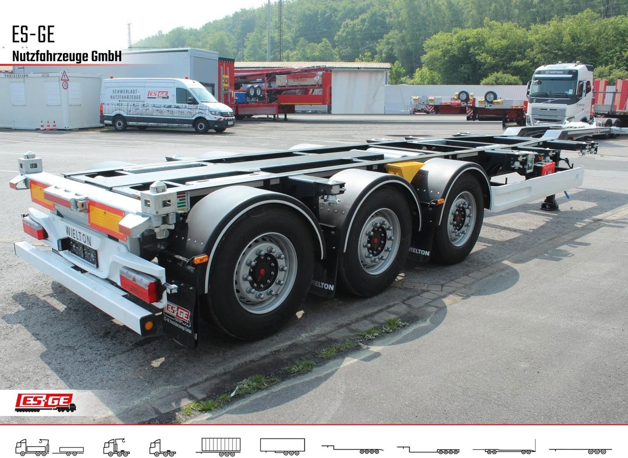 Wielton 3-Achs-Containerchassis - multifunktional - Portacontenedore/ Intercambiable semirremolque: foto 4 Wielton 3-Achs-Containerchassis - multifunktional - Portacontenedore/ Intercambiable semirremolque: foto 4