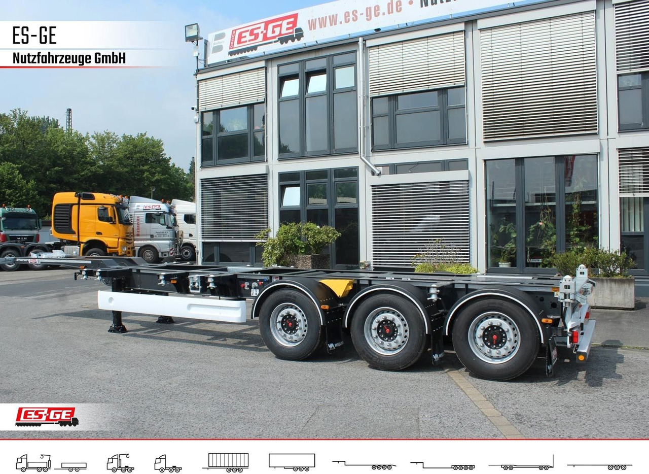 Wielton 3-Achs-Containerchassis - multifunktional - Portacontenedore/ Intercambiable semirremolque: foto 1 Wielton 3-Achs-Containerchassis - multifunktional - Portacontenedore/ Intercambiable semirremolque: foto 1