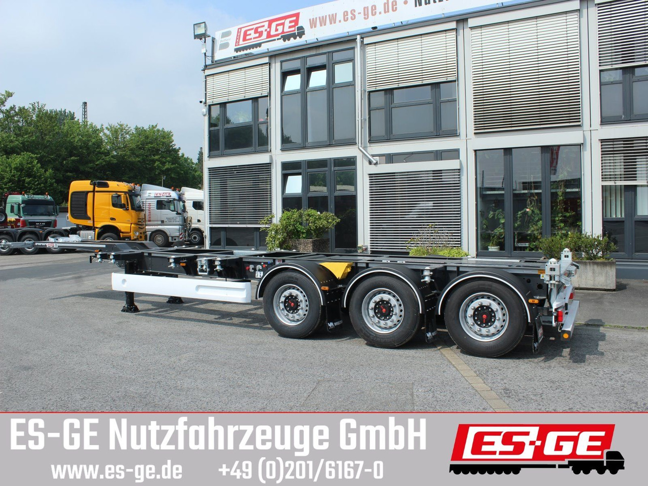 Wielton 3-Achs-Containerchassis - multifunktional - Portacontenedore/ Intercambiable semirremolque: foto 3 Wielton 3-Achs-Containerchassis - multifunktional - Portacontenedore/ Intercambiable semirremolque: foto 3