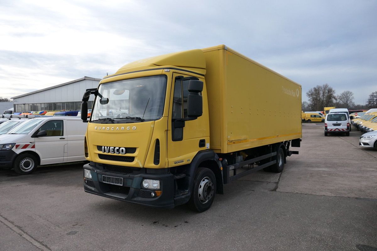 IVECO EuroCargo ML 120 E28/P AHK LBW Koffer 7,00x2,44x - Camión caja cerrada: foto 1 IVECO EuroCargo ML 120 E28/P AHK LBW Koffer 7,00x2,44x - Camión caja cerrada: foto 1