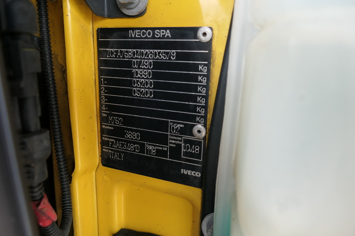 Furgoneta IVECO EuroCargo ML 75 E 16 P LBW LUFT EURO-5 Koffer-In: foto 15 Furgoneta IVECO EuroCargo ML 75 E 16 P LBW LUFT EURO-5 Koffer-In: foto 15