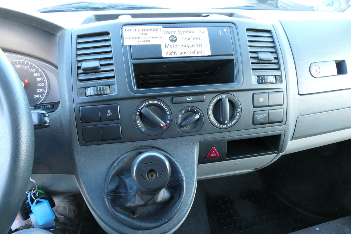 Furgoneta pequeña VW T5 Transporter 2.0 TDI PARKTRONIK EURO-5 2xSCHIE: foto 13