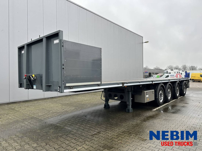 Kwb P-450-FS-H - 2 x lift - 2x steering axle - Semirremolque plataforma/ Caja abierta: foto 1 Kwb P-450-FS-H - 2 x lift - 2x steering axle - Semirremolque plataforma/ Caja abierta: foto 1