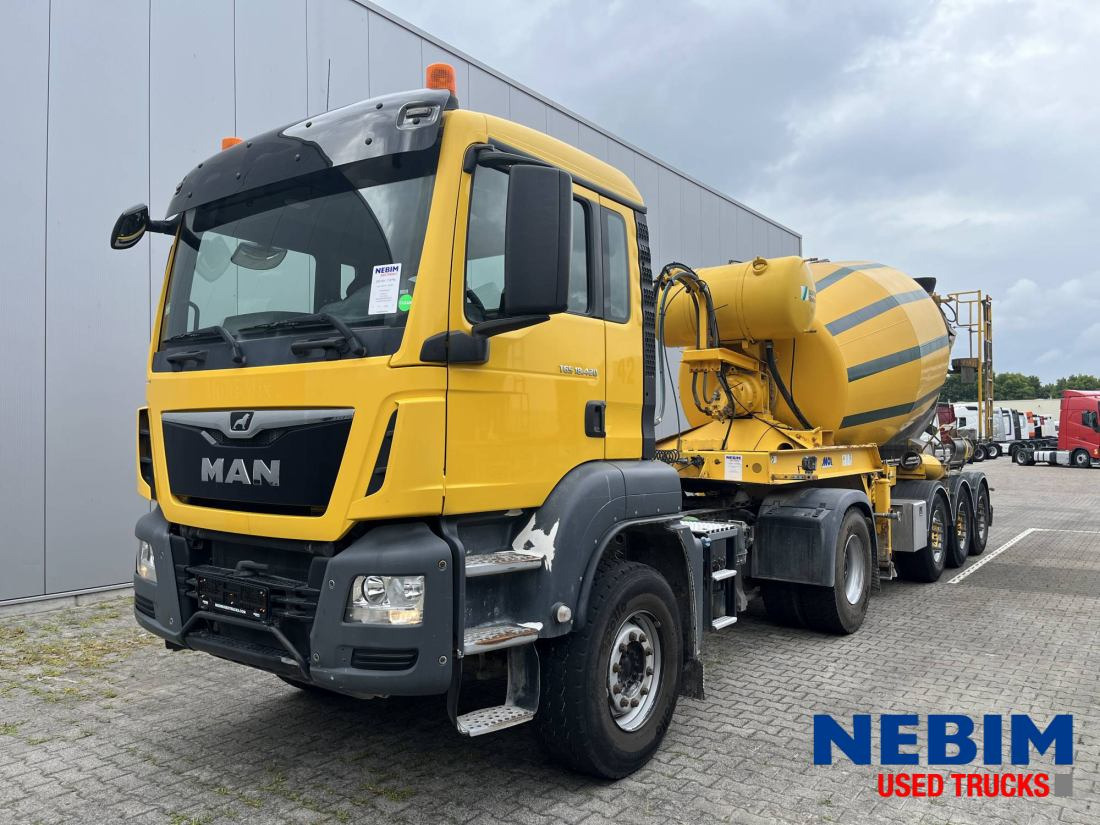 MAN TGS 41 TGS410 + Mixer 12m3 - Camión hormigonera: foto 1 MAN TGS 41 TGS410 + Mixer 12m3 - Camión hormigonera: foto 1