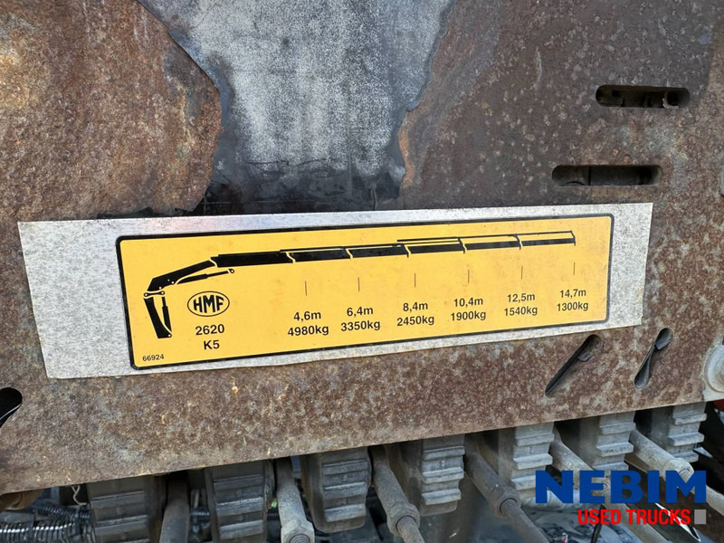 MAN TGS 420 8x4 TRIPLE - HMF 2620 K5 - 22,7t/m CRANE / KRAN - Multibasculante camión, Camión grúa: foto 3 MAN TGS 420 8x4 TRIPLE - HMF 2620 K5 - 22,7t/m CRANE / KRAN - Multibasculante camión, Camión grúa: foto 3