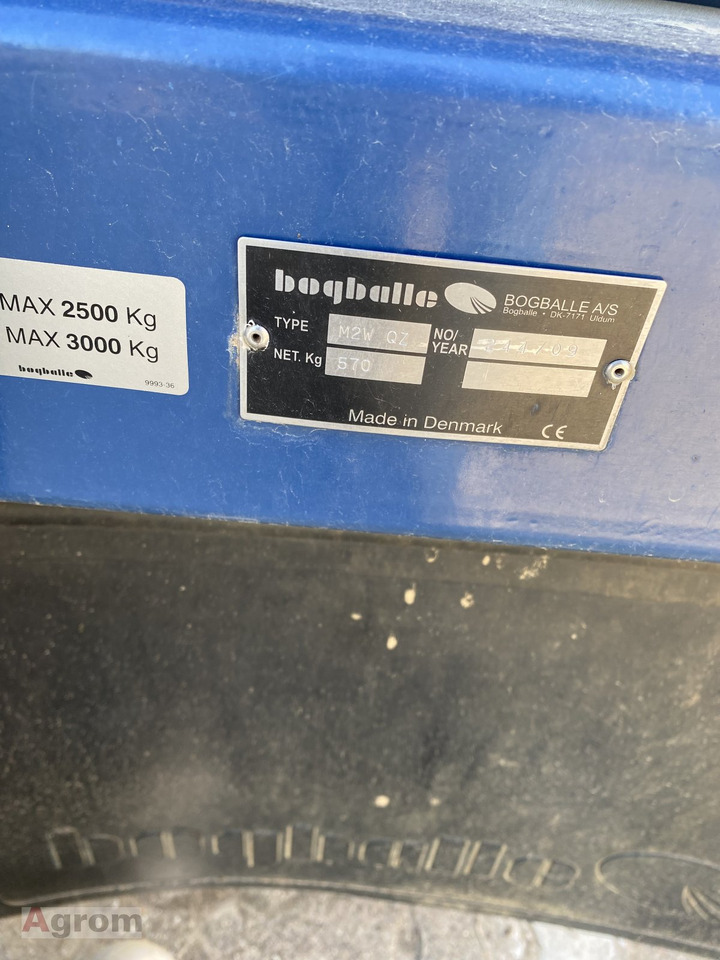 Bogballe M2 W Base - Esparcidor de fertilizantes: foto 3 Bogballe M2 W Base - Esparcidor de fertilizantes: foto 3