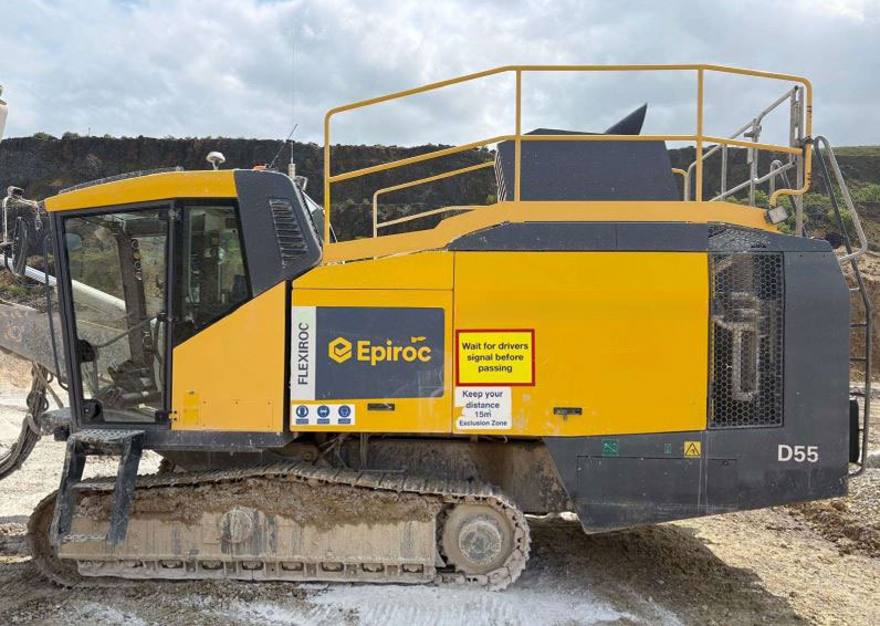 Atlas Copco (Epiroc) FlexiROC D55-10SF - Perforadora: foto 1 Atlas Copco (Epiroc) FlexiROC D55-10SF - Perforadora: foto 1