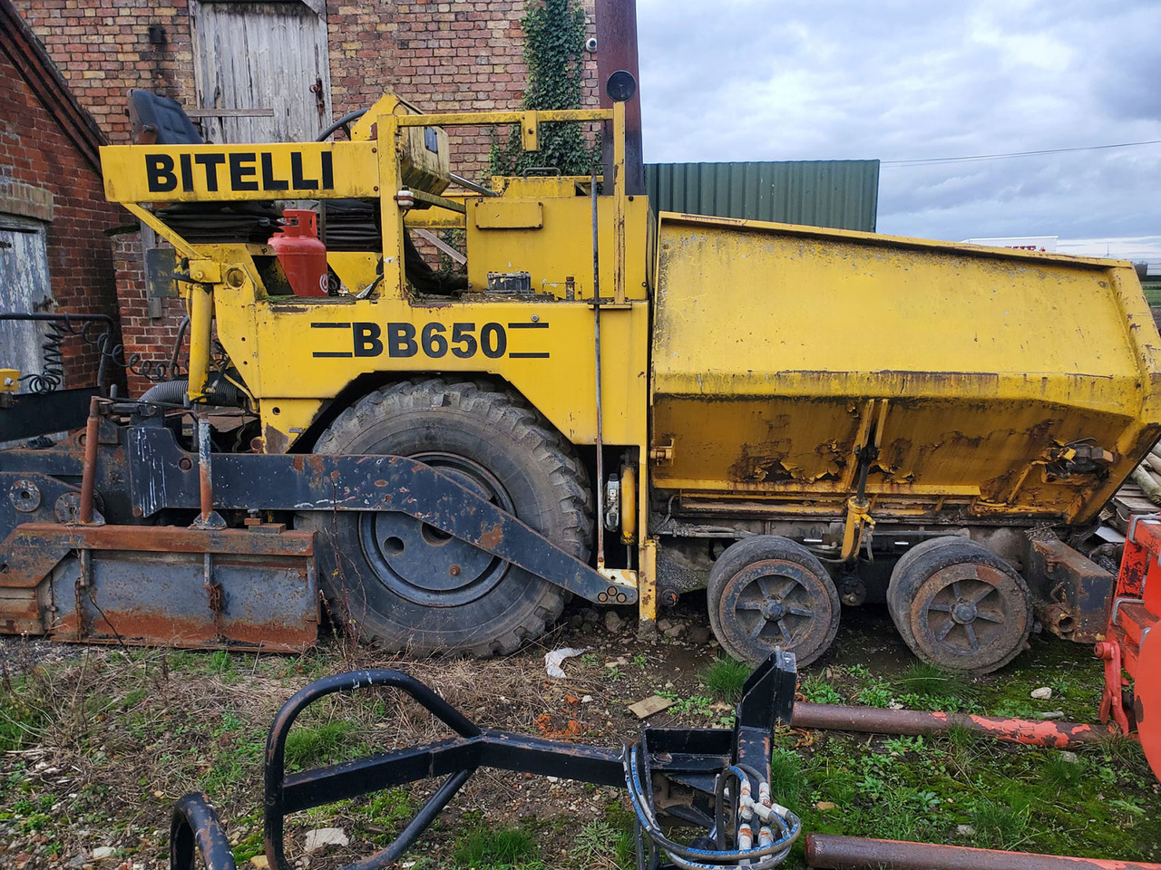 Bitelli BB650 - Pavimentadora de asfalto: foto 2 Bitelli BB650 - Pavimentadora de asfalto: foto 2